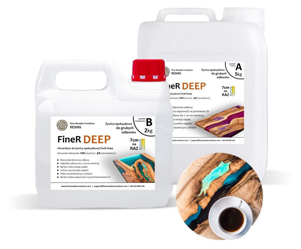 FineR DEEP Casting epoxy resin for deep pour 2.8kg