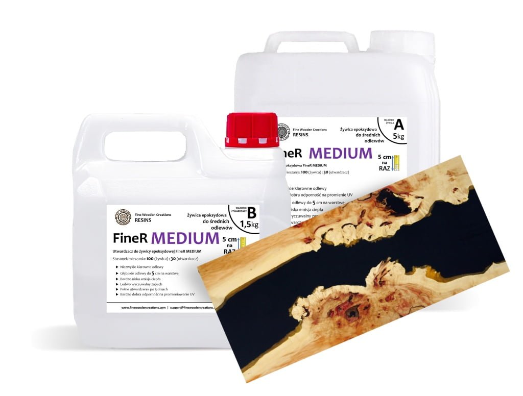 FineR MEDIUM Casting epoxy resin for deep pour 2,6kg
