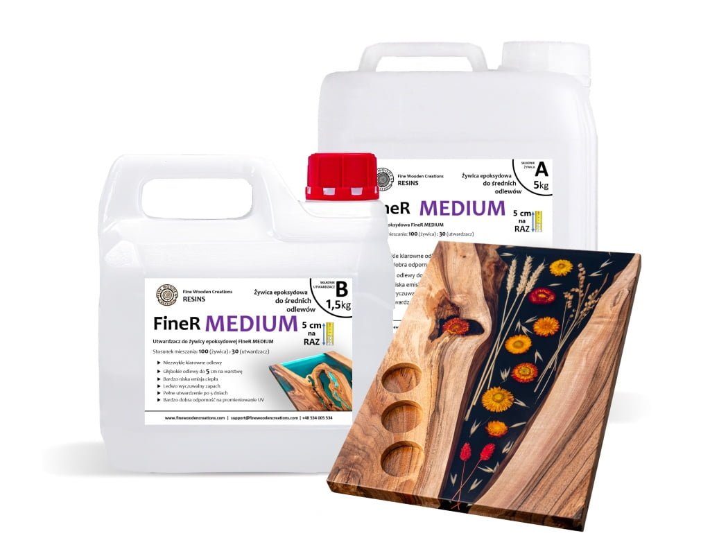 FineR MEDIUM Casting epoxy resin for deep pour 6,5kg