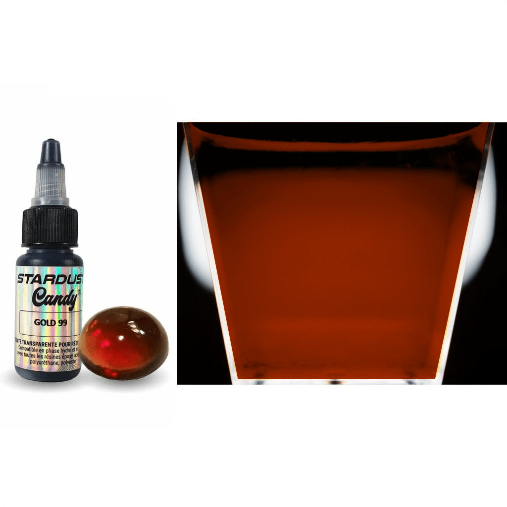 Transparent dye 'Stardust' for resin - Gold 99