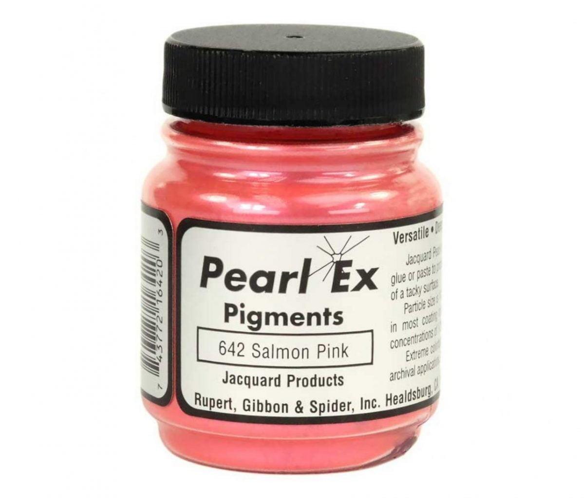 Jacquard Pigment Pearl Ex - 642 Salmon Pink pearl powder