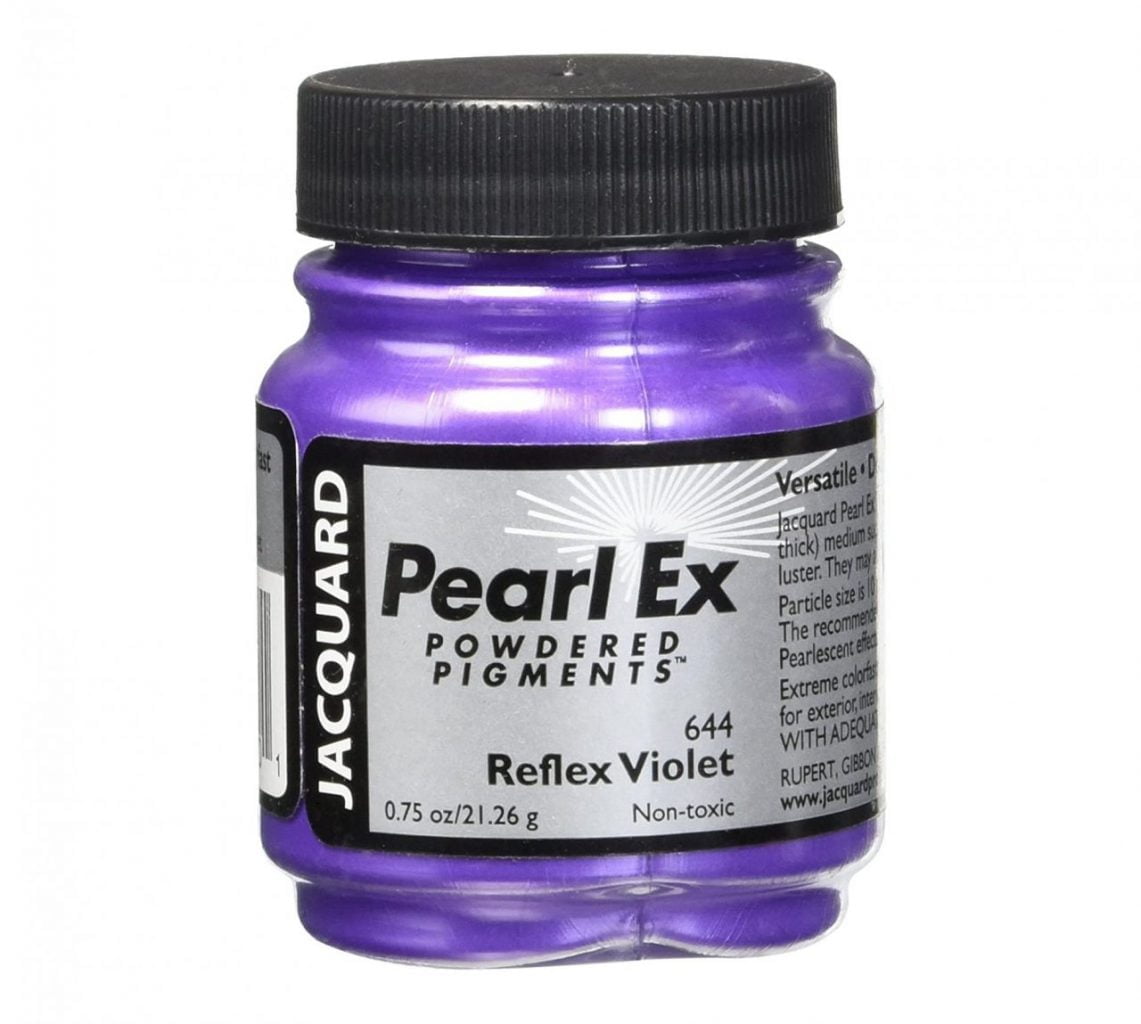 Jacquard Pigment Pearl Ex - 644 Reflex Violet pearl powder