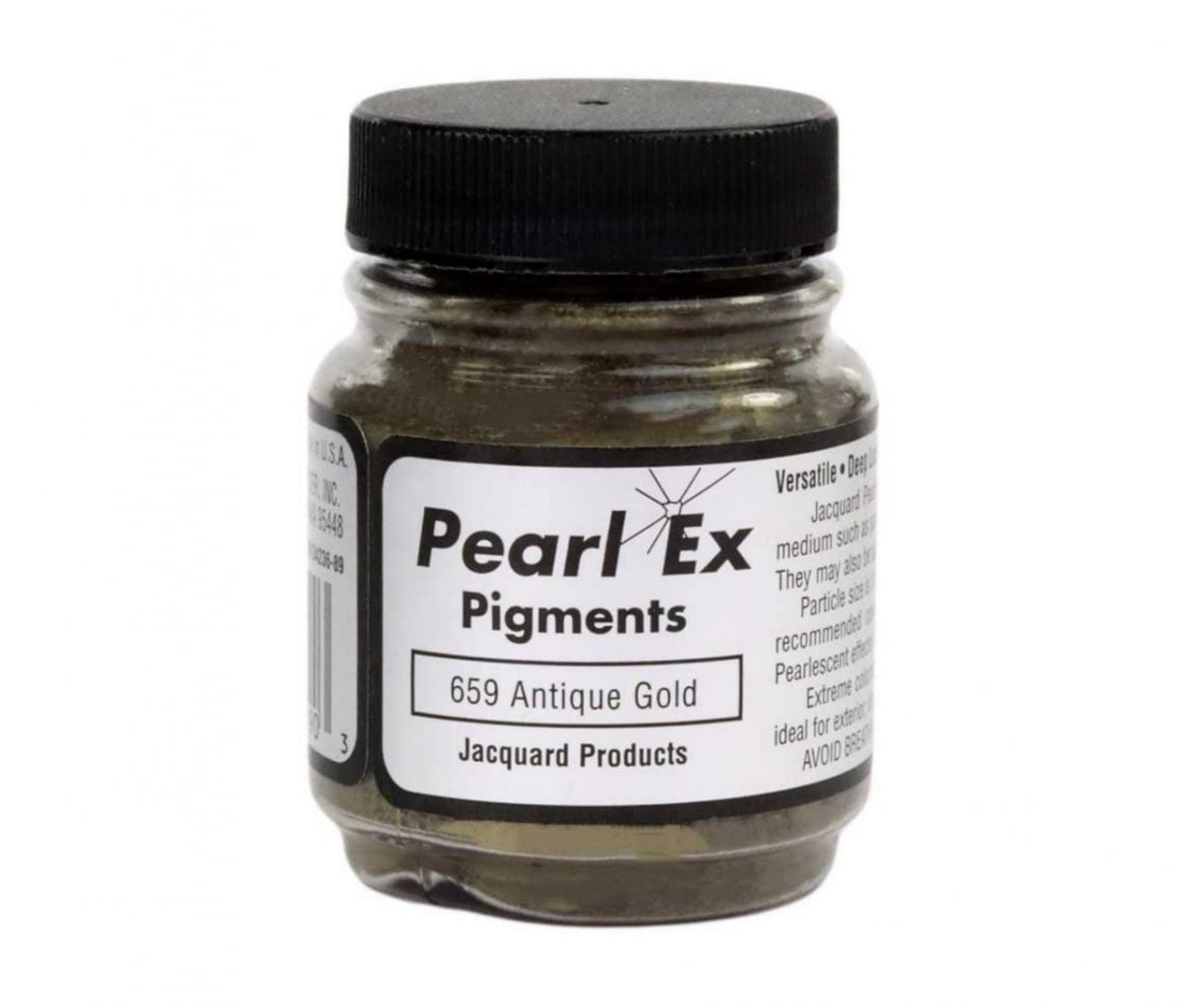 Jacquard Pigment Pearl Ex - 659 Antique Gold pearl powder