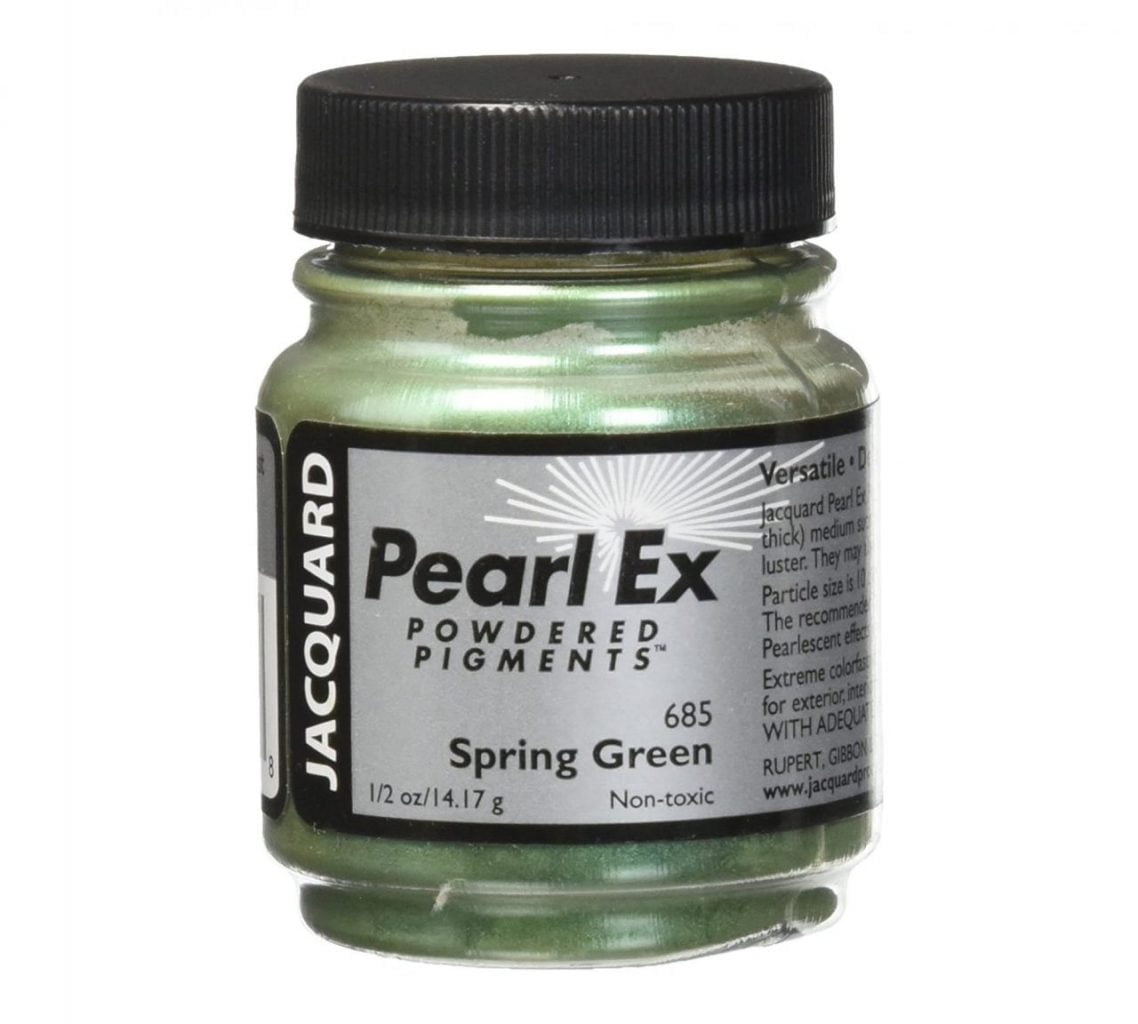 Jacquard Pigment Pearl Ex - 685 Spring Green pigment perłowy