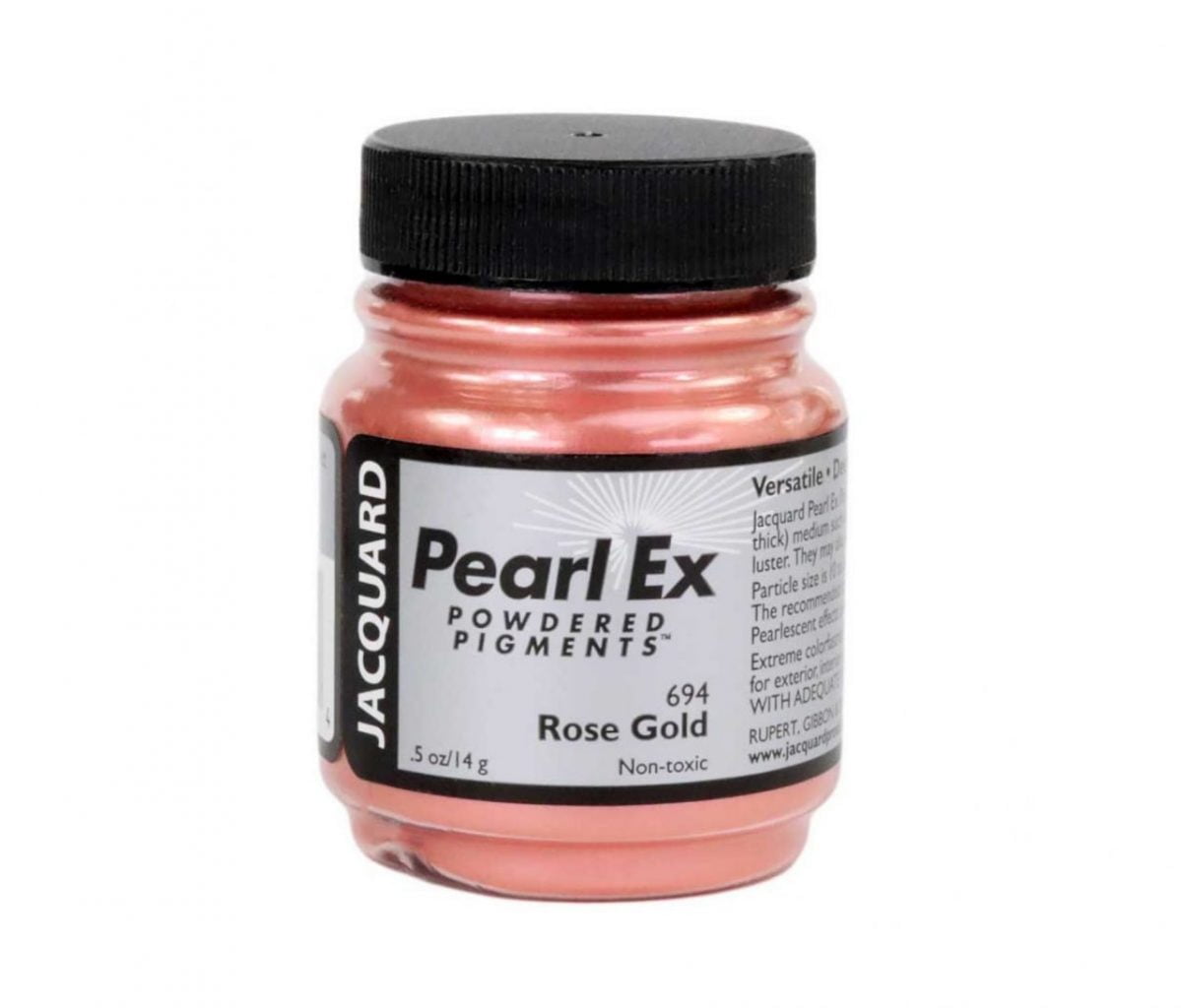 Jacquard Pigment Pearl Ex - 694 Rose Gold pigment perłowy