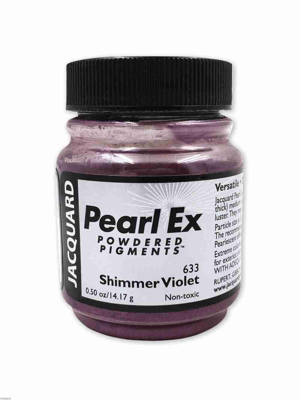 Jacquard Pigment Pearl Ex - 633 Shimmer Violet pearl powder