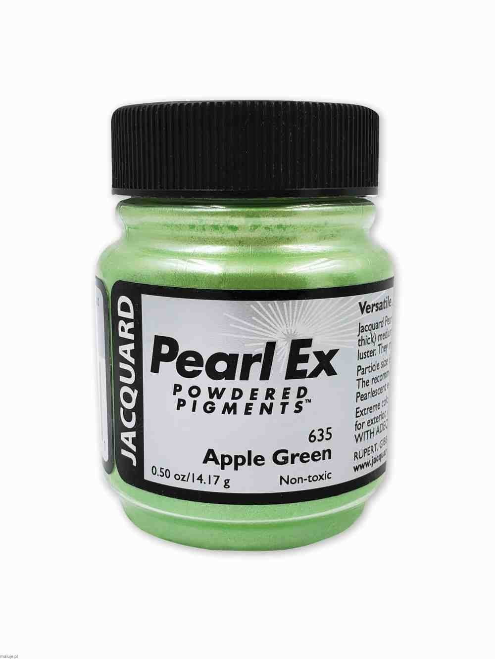 Jacquard Pigment Pearl Ex - 635 Apple Green pearl powder