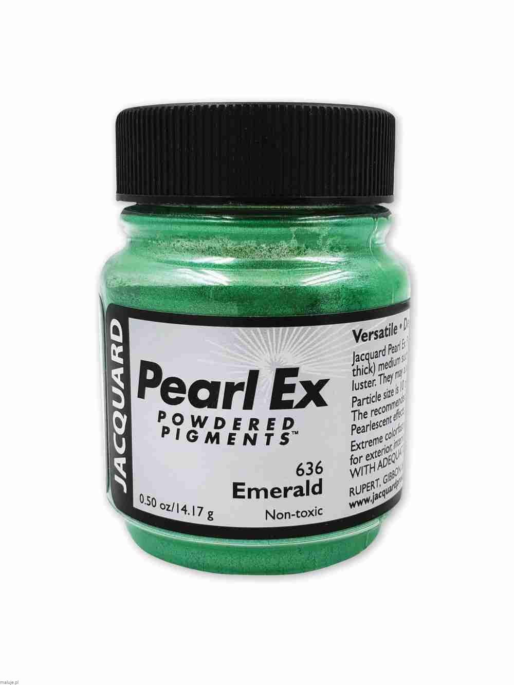Jacquard Pigment Pearl Ex - 636 Emerald pearl powder