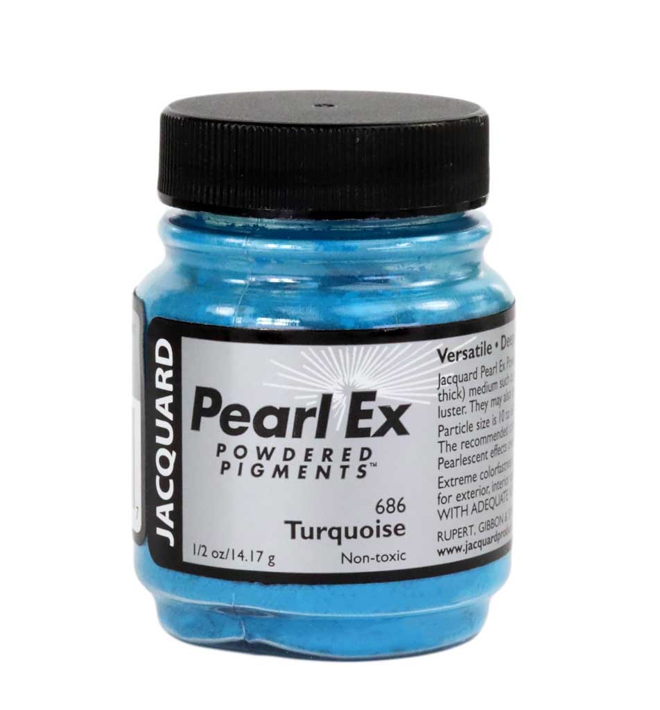 Jacquard Pigment Pearl Ex - 686 Turquoise pigment perłowy