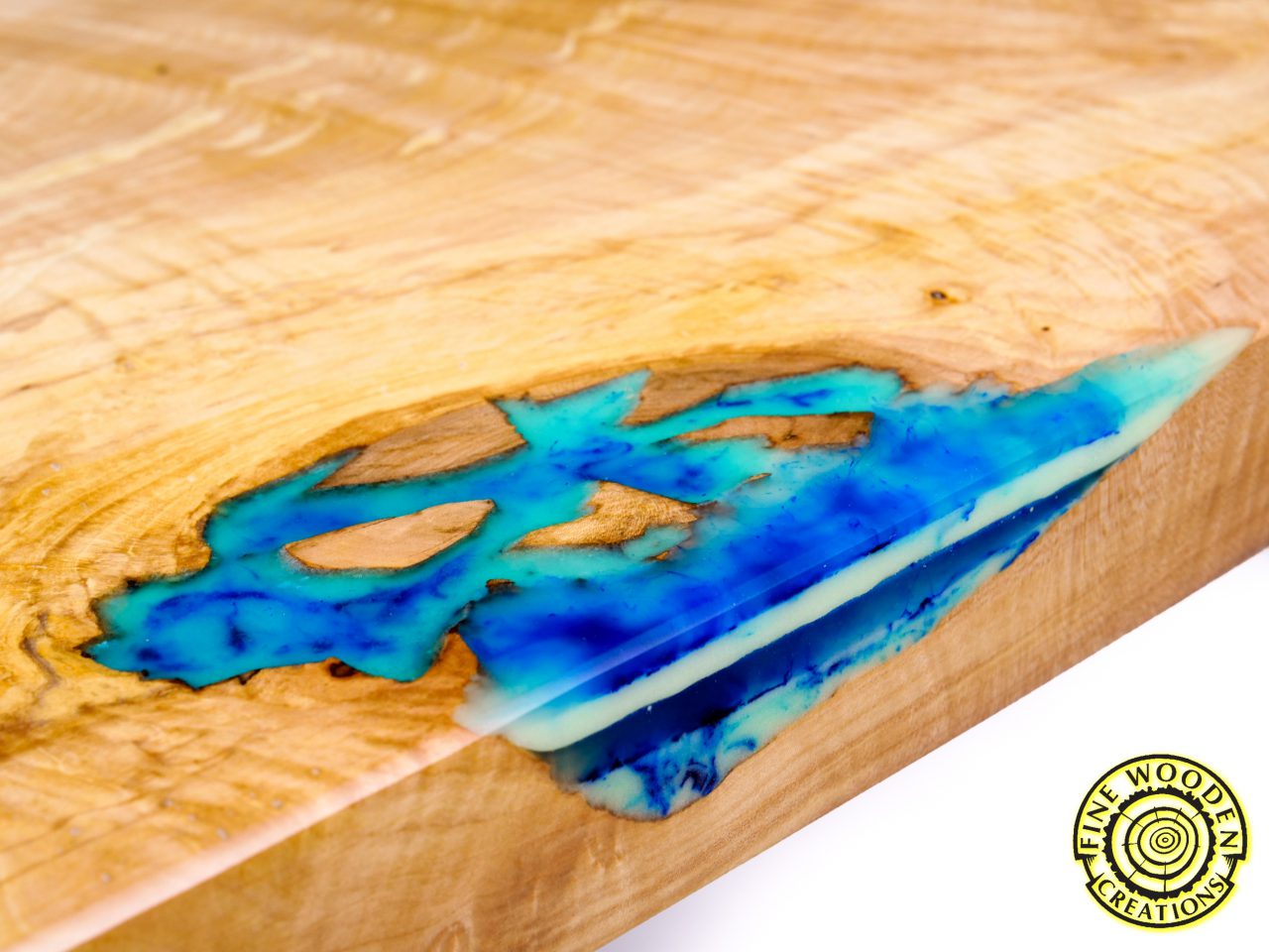 Turquoise glowing luminescent pigment 100gr - Image 18