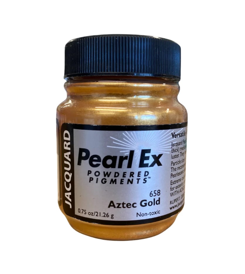 Jacquard Pigment Pearl Ex - 658 Aztec Gold pearl powder