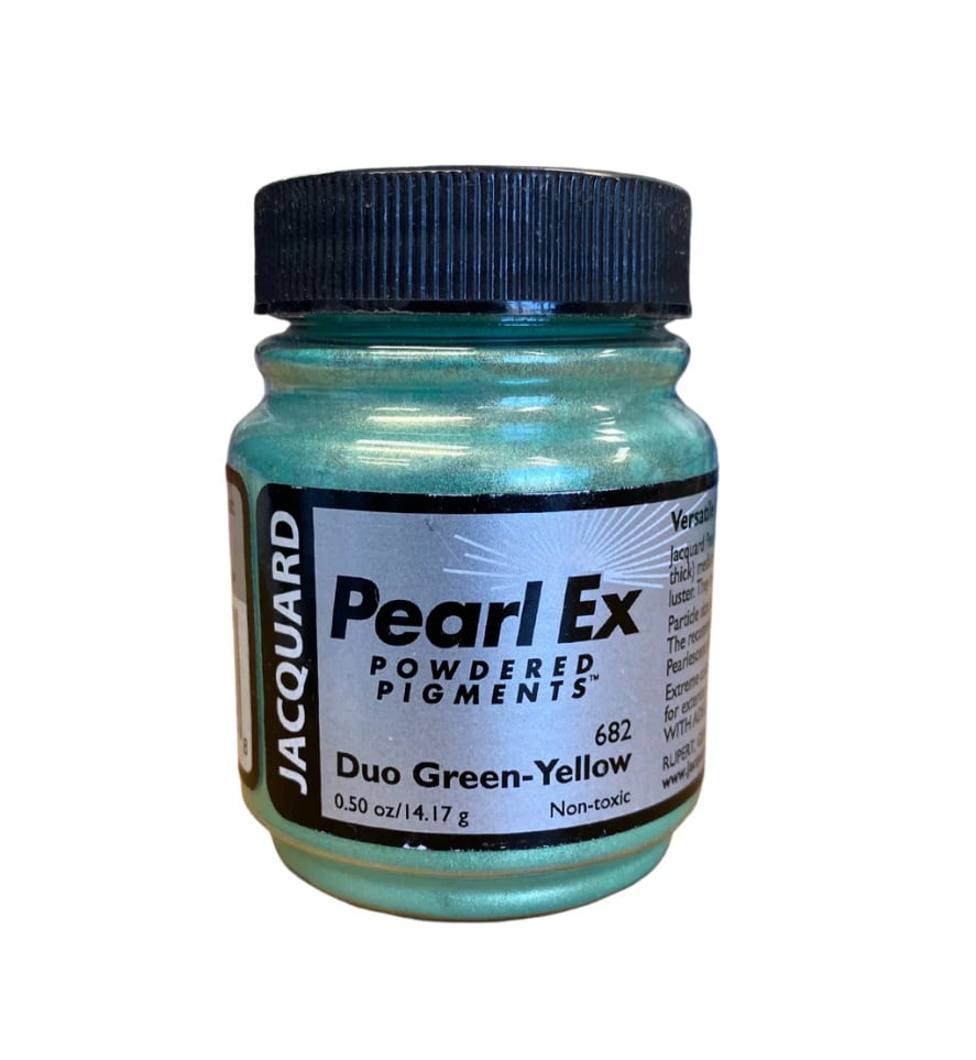 Jacquard Pigment Pearl Ex - 682 Duo Green-Yellow pigment perłowy