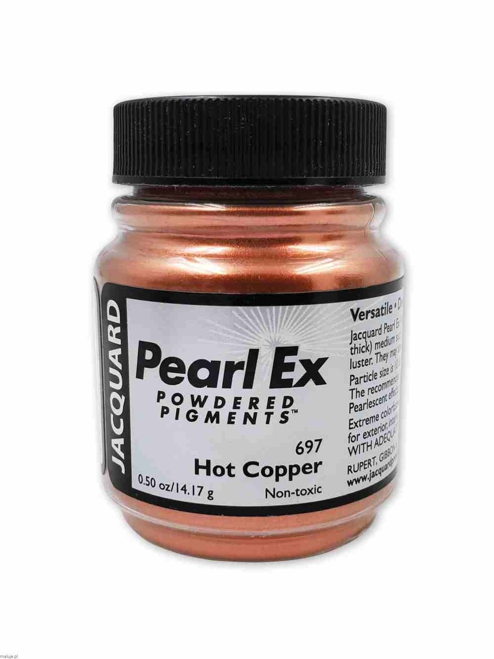 Jacquard Pigment Pearl Ex - 697 Hot Copper pigment perłowy